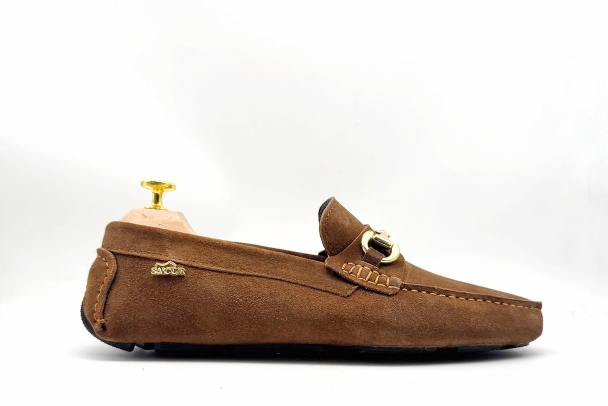Adelie Nubuck Loafers
