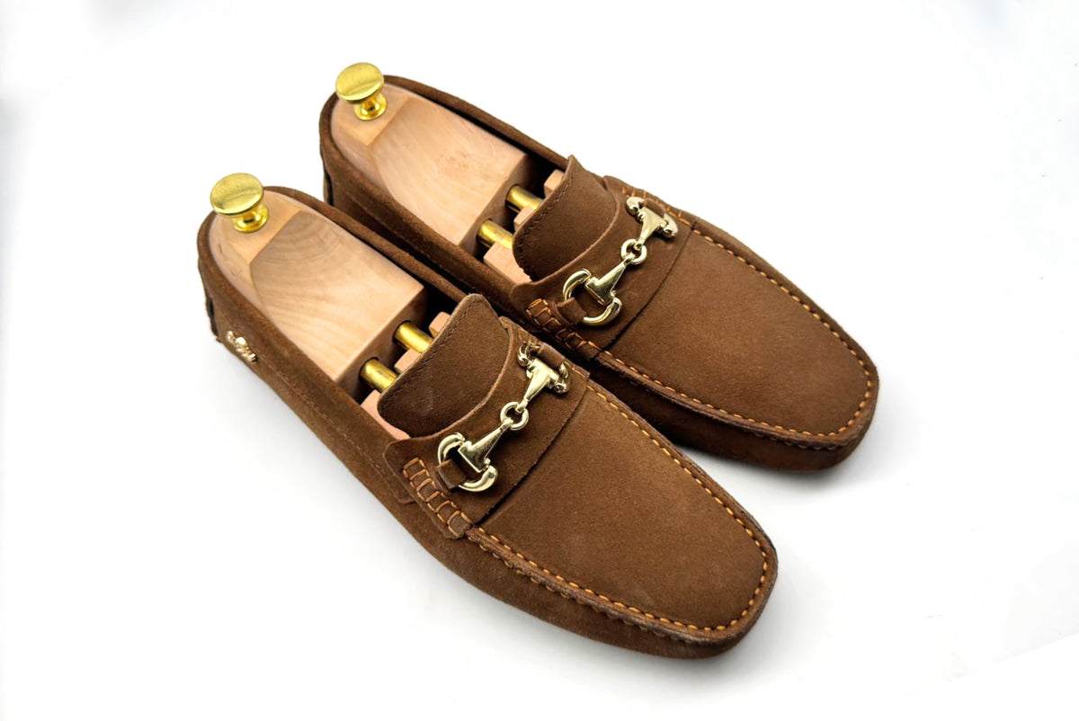Adelie Nubuck Loafers