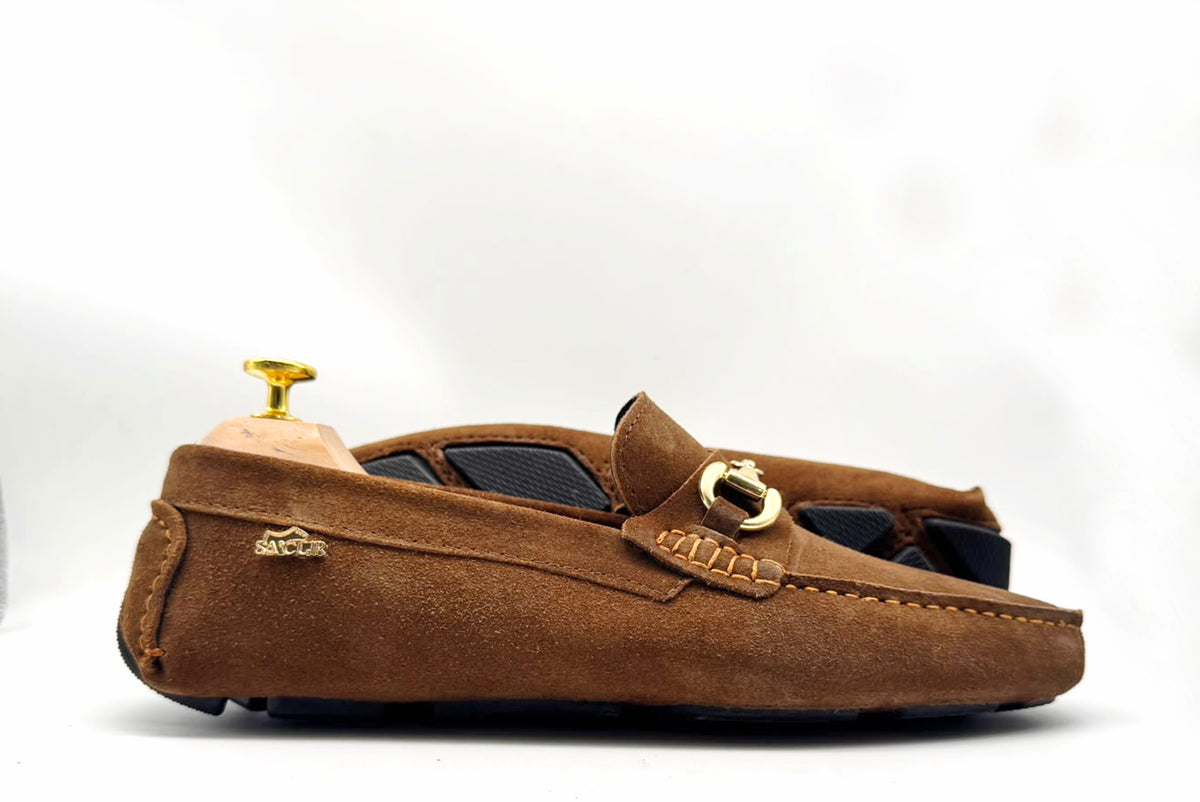 Adelie Nubuck Loafers