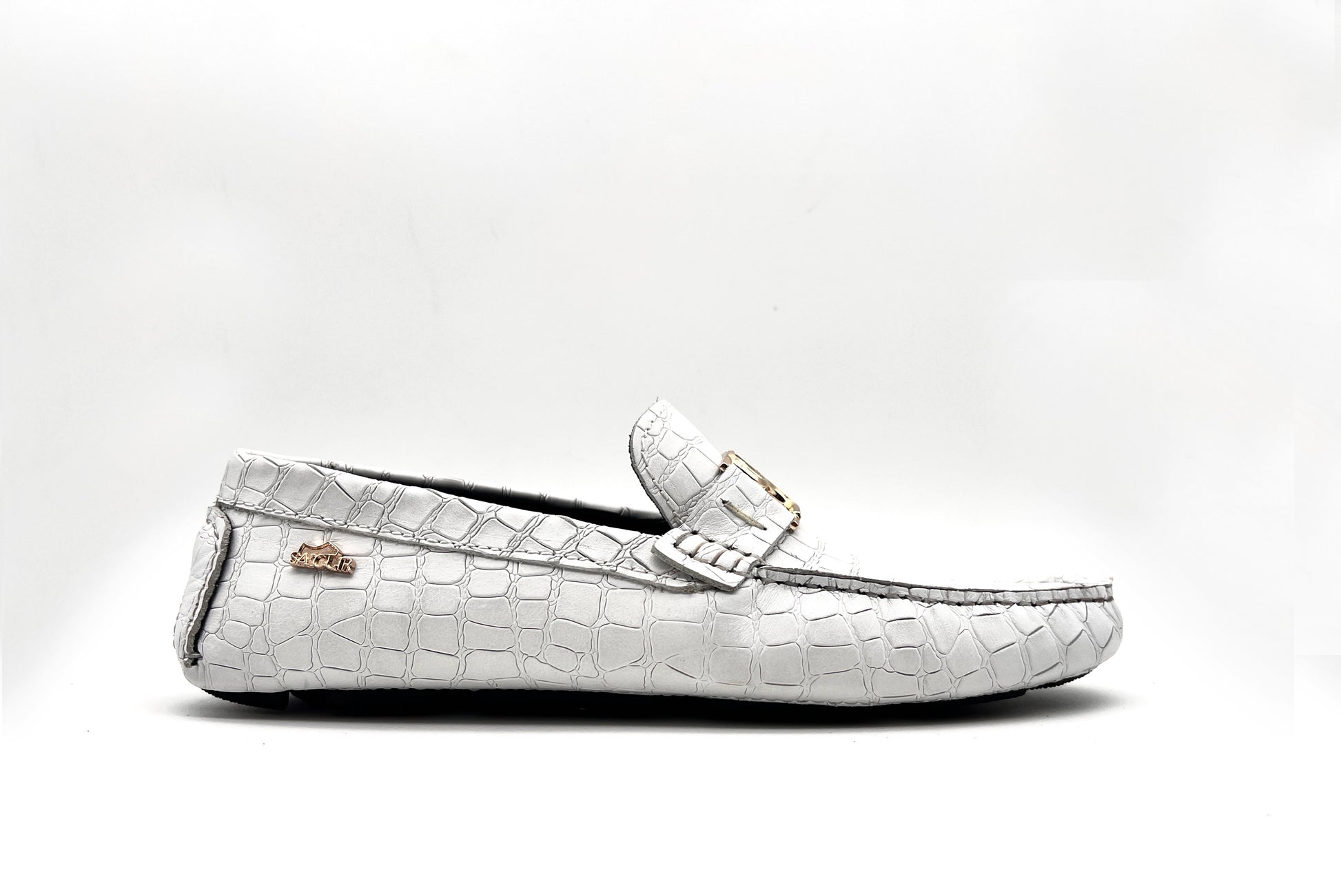Salvio Crocodile Loafers